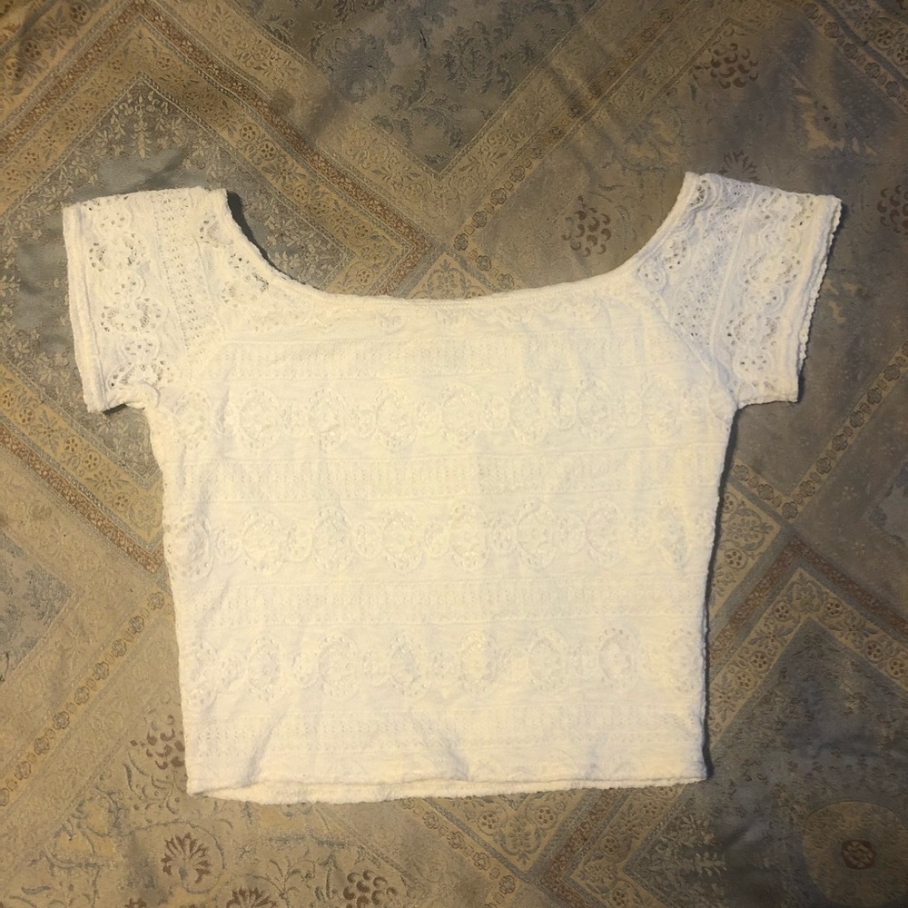 Hollister Lace Crop Top